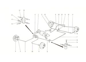 Brake System (Up To No. 11482 Gs - 12… Gd-11462 Usa)