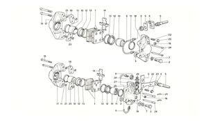 Calipers For Front And Rear Brakes