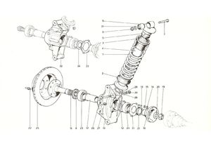 Rear Suspension - Shock Absorber And Brake Discs