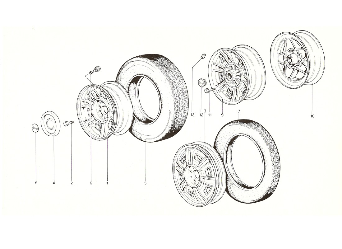 Schematic: Wheels