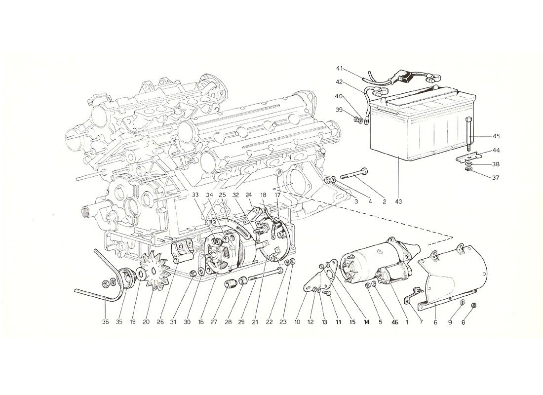 Schematic: Electric Generating System