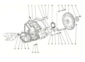 Flywheel And Clutch Housing Spacer