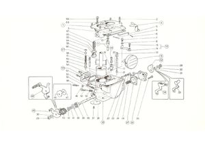 Weber 40 Dcnf Carburettors (U.S. 1976 Version)