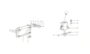 Water Radiator - Gear - Lever Housing (U.S. 1976 Version)