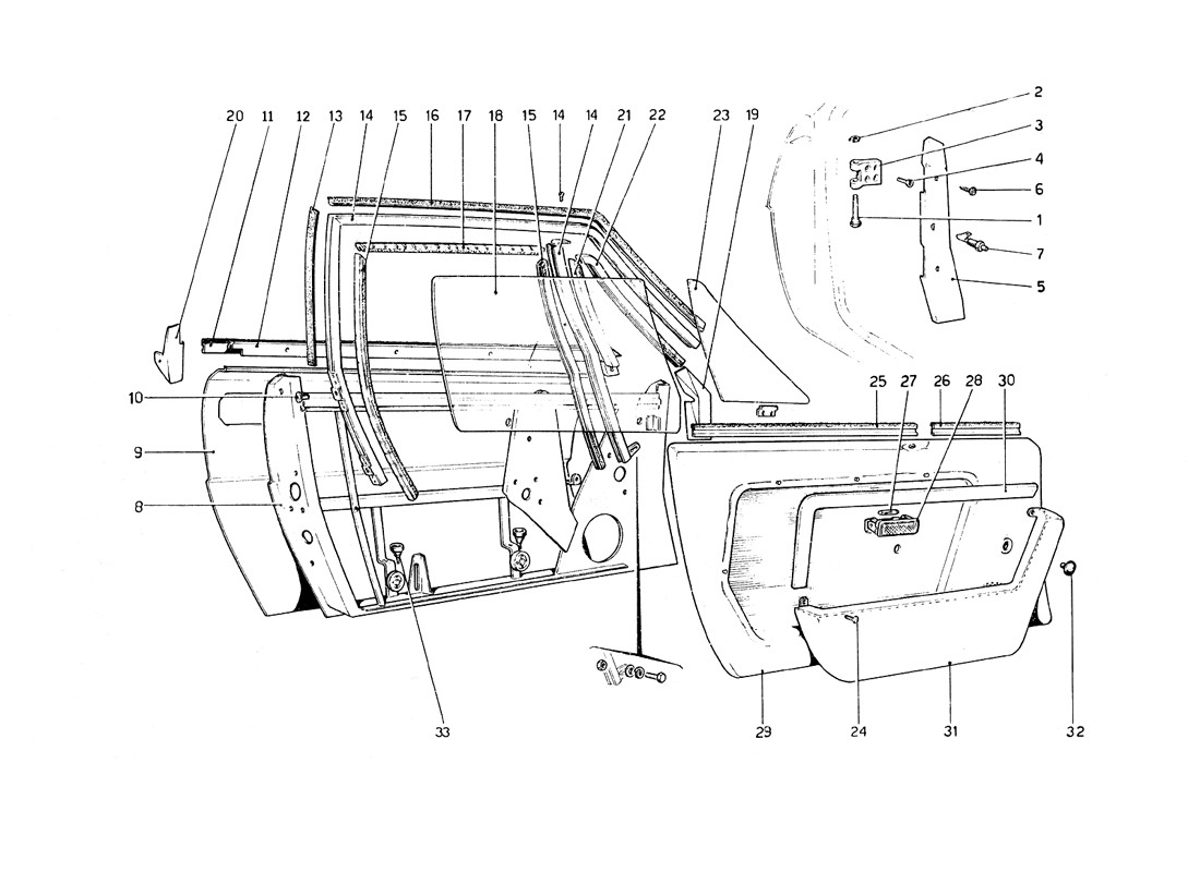 Schematic: Doors