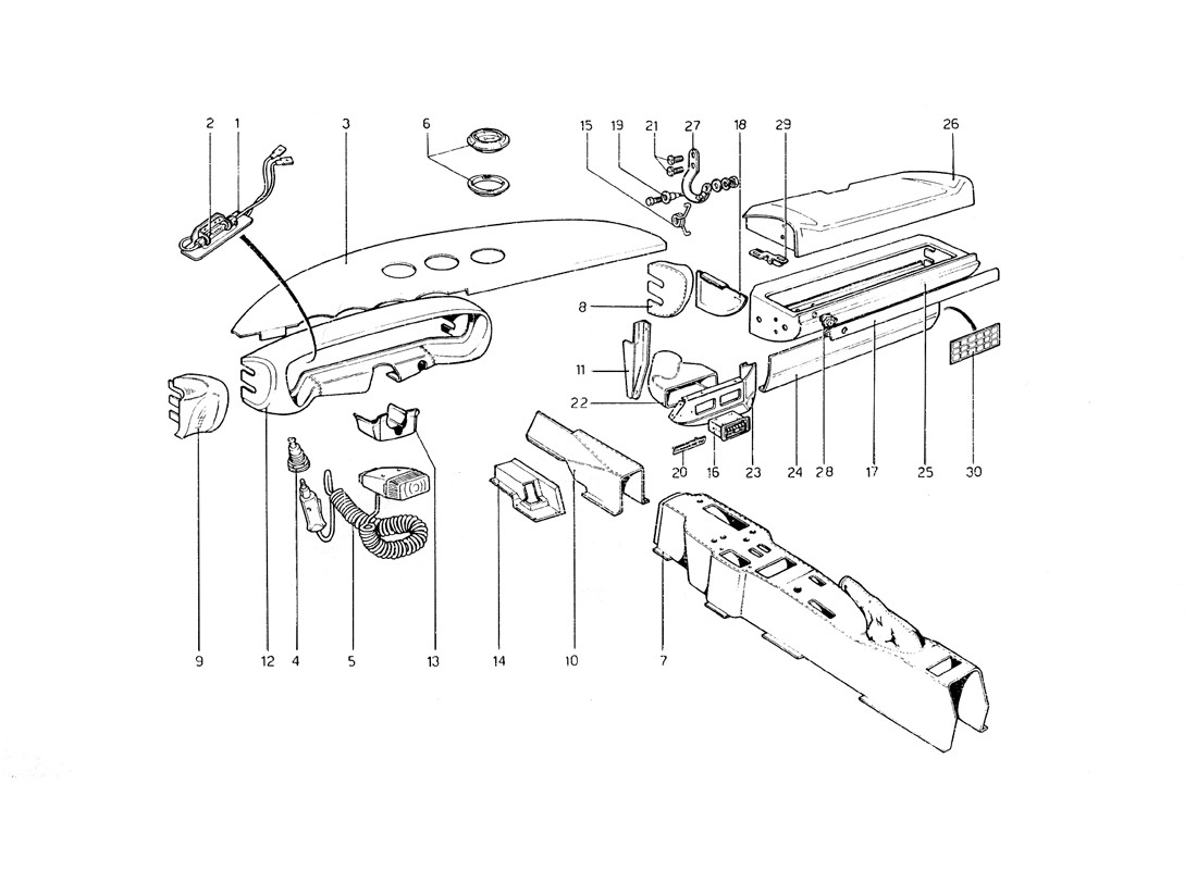 Schematic: Interior Trim And Accessories