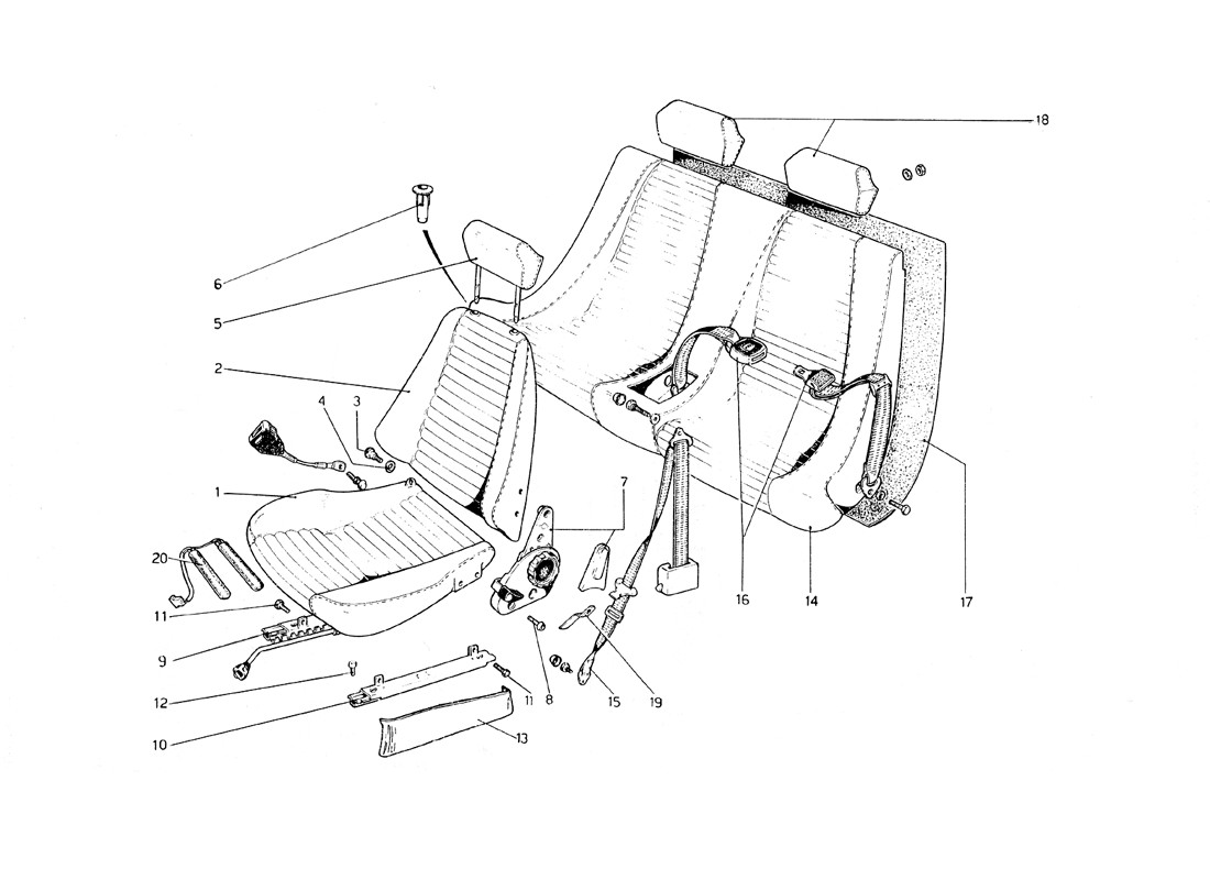 Schematic: Seats