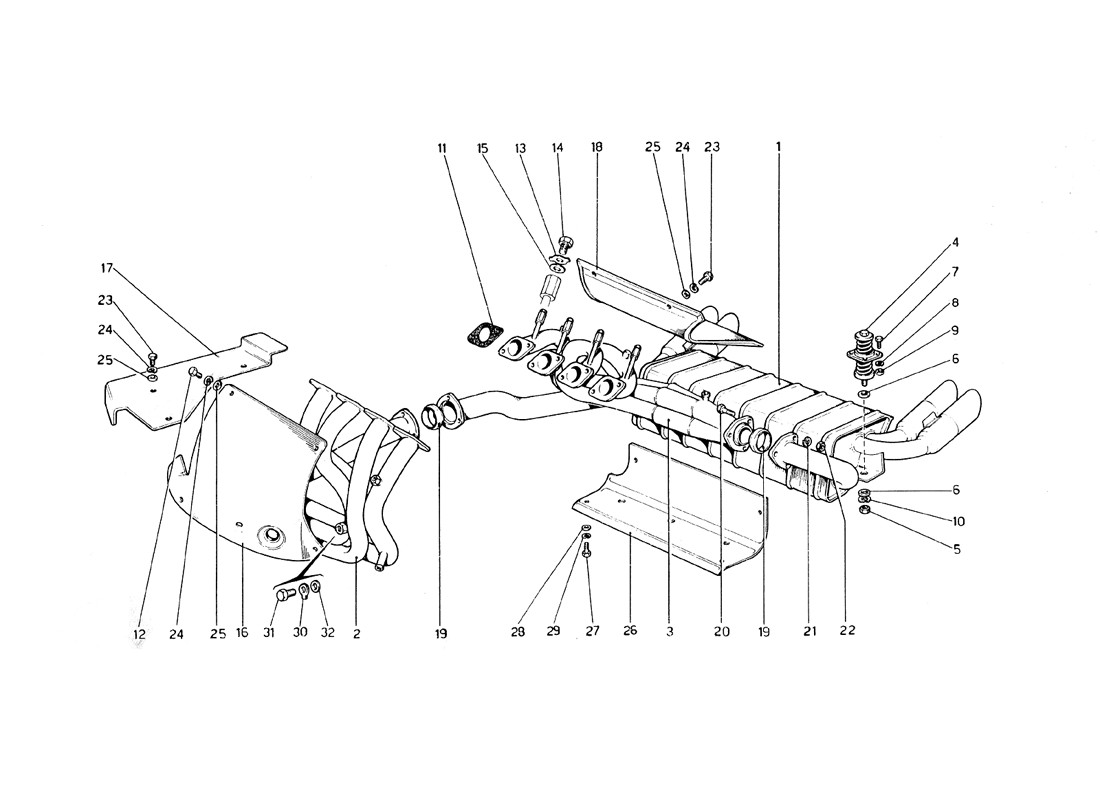 Schematic: Exhaust System