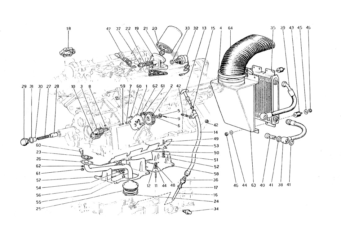 Schematic: Lubrication System