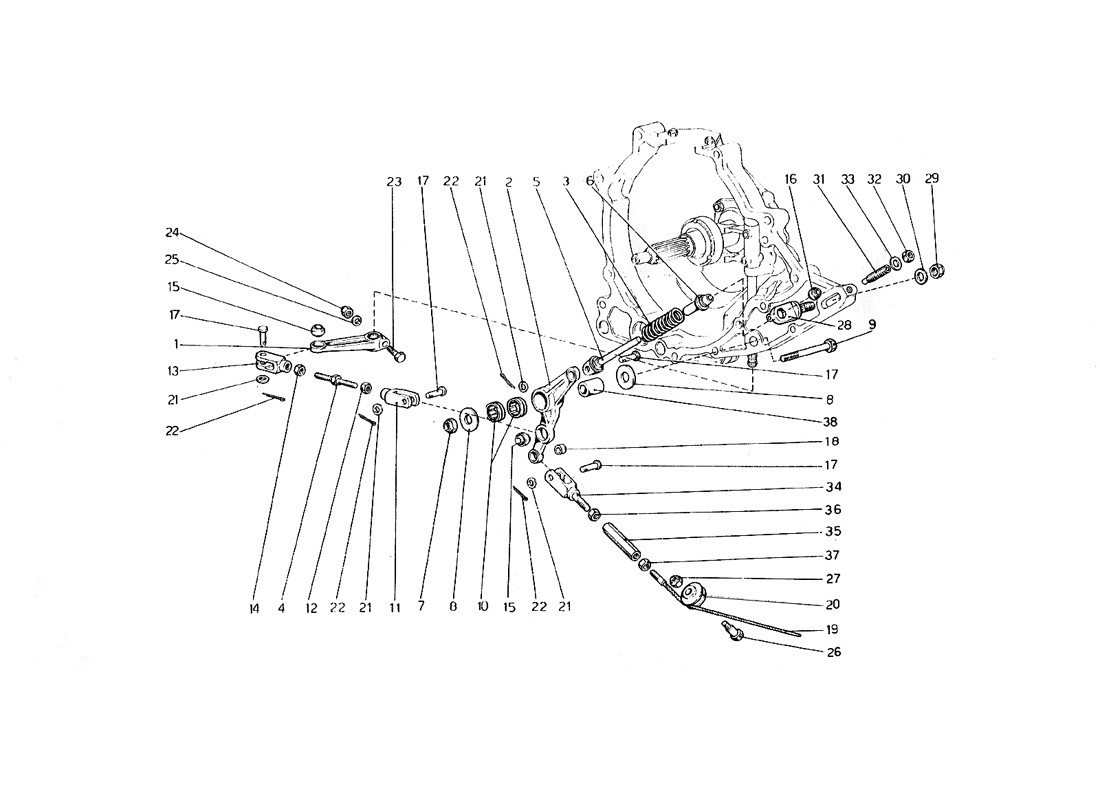 Schematic: Clutch Operating Control