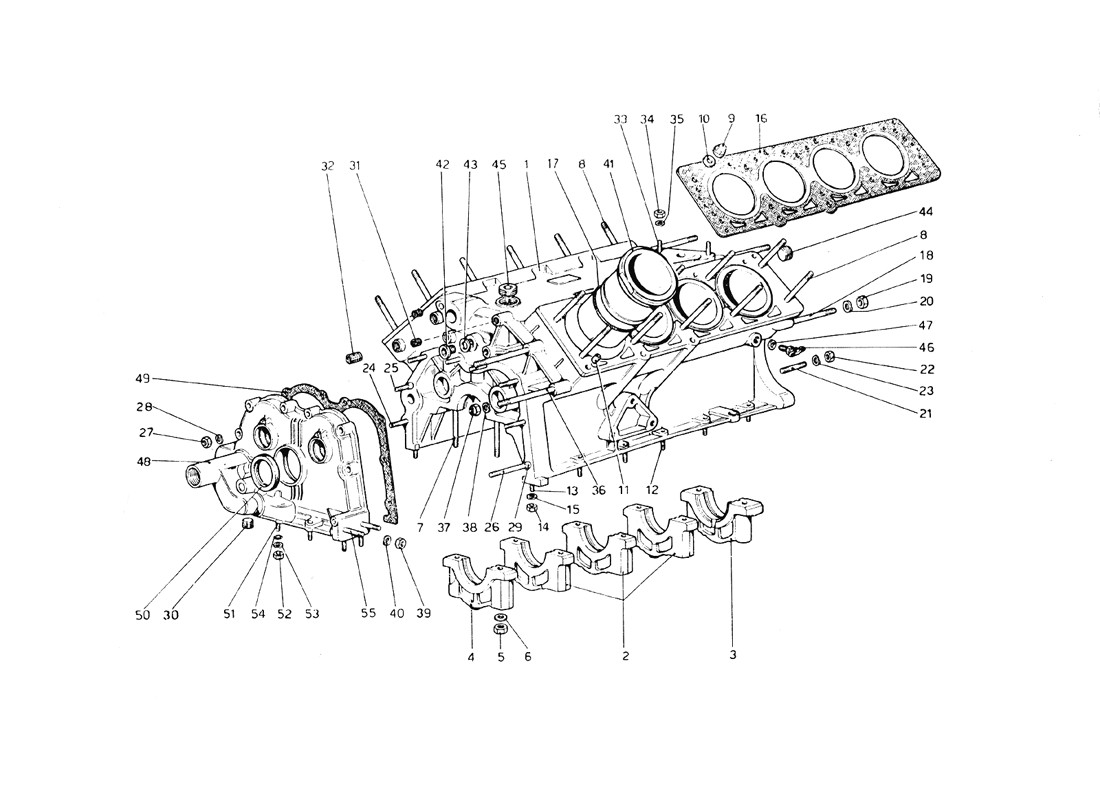 Schematic: Crankcase