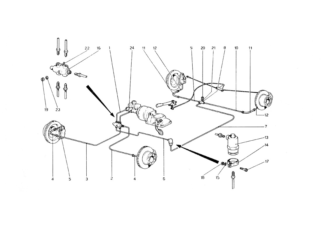 Schematic: Brake System