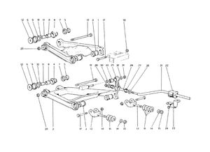 Rear Suspension - Shock Absorber And Brake Disc