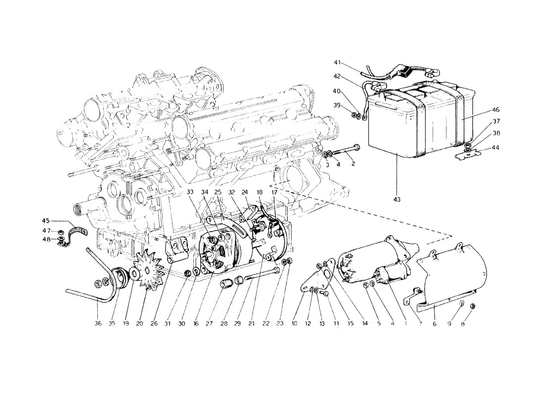 Schematic: Electric Generating System