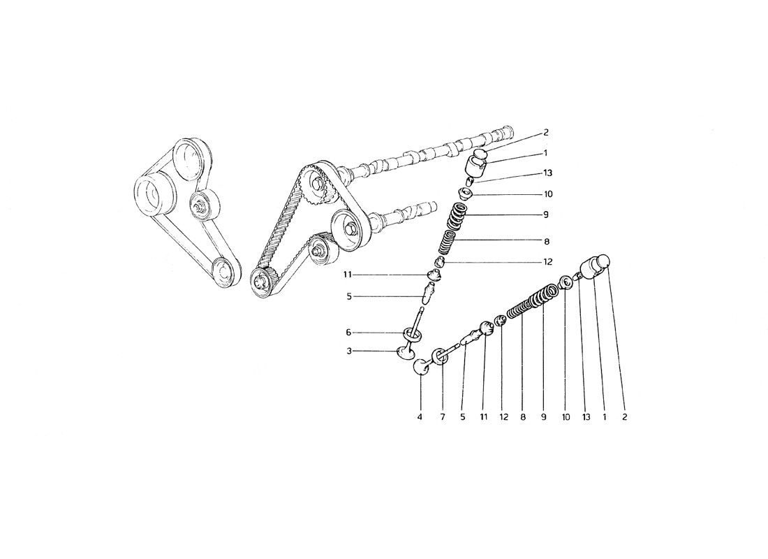 Schematic: Timing System - Tappets