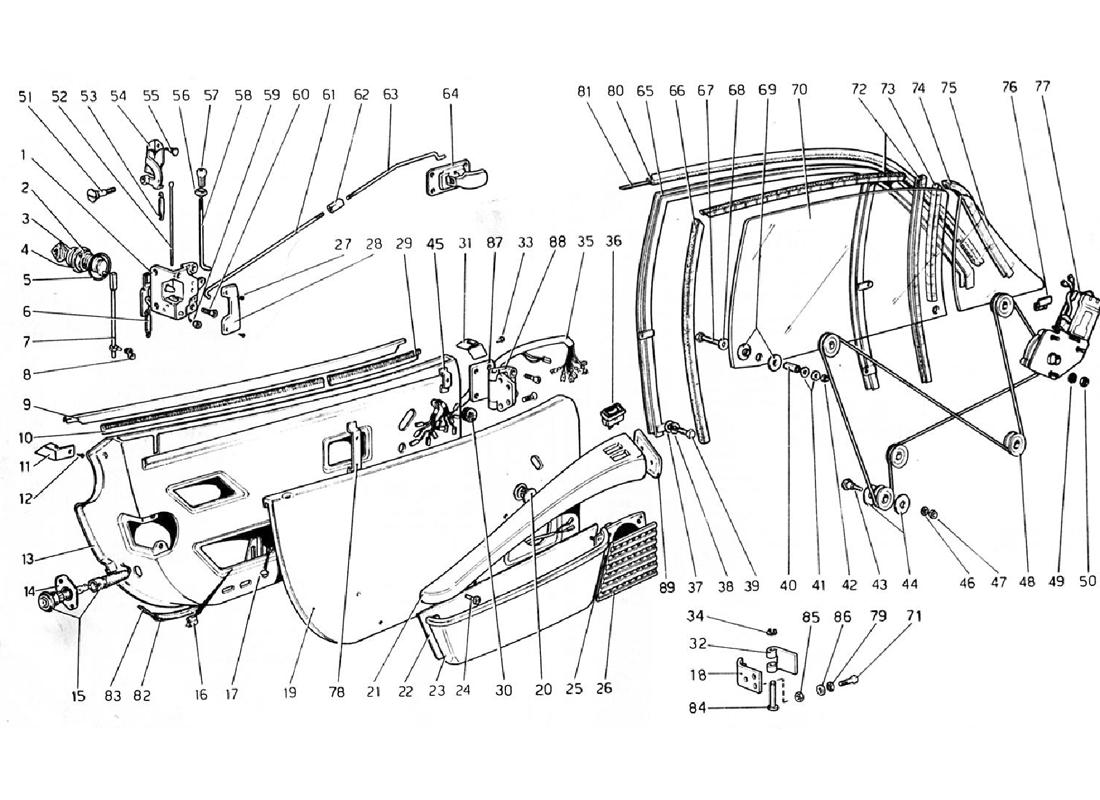 Schematic: Doors