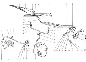 Windshield Wiper, Washer And Horn