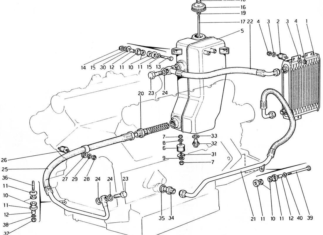 Schematic: Lubrication System