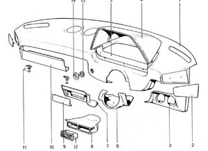 Instrument Panel (Valid For Rhd - Aus Versions)