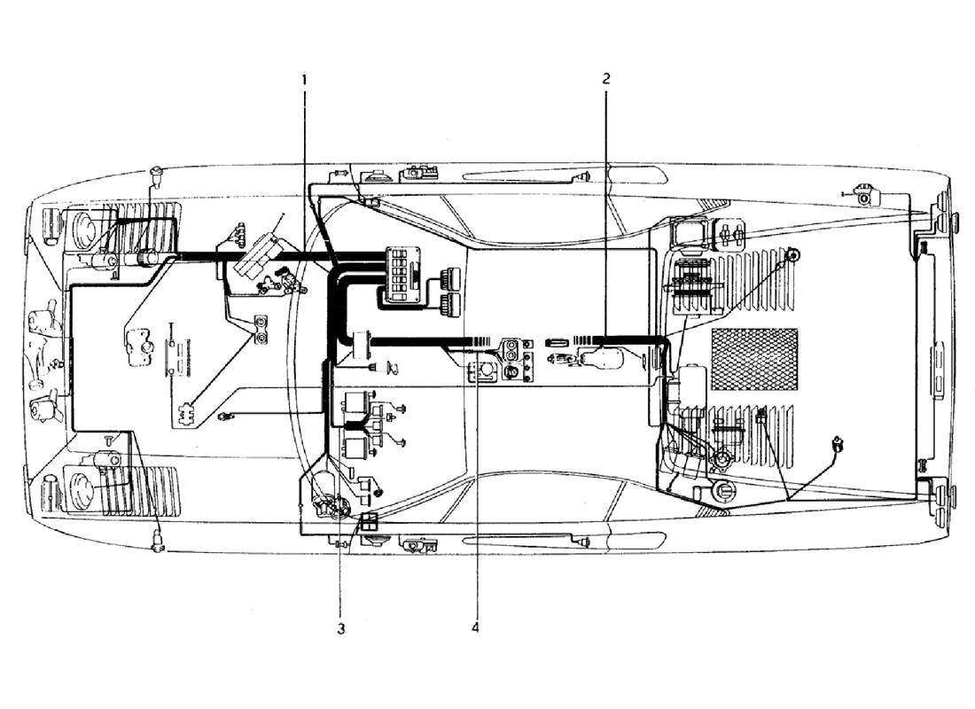 Schematic: Body Electrical (Valid For Rhd - Aus Versions)