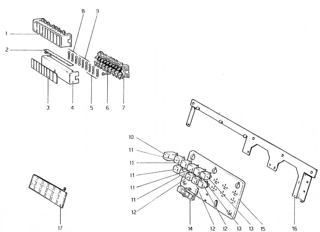 Schematic: Fuses And Relays (Valid For Rhd - Aus Versions)