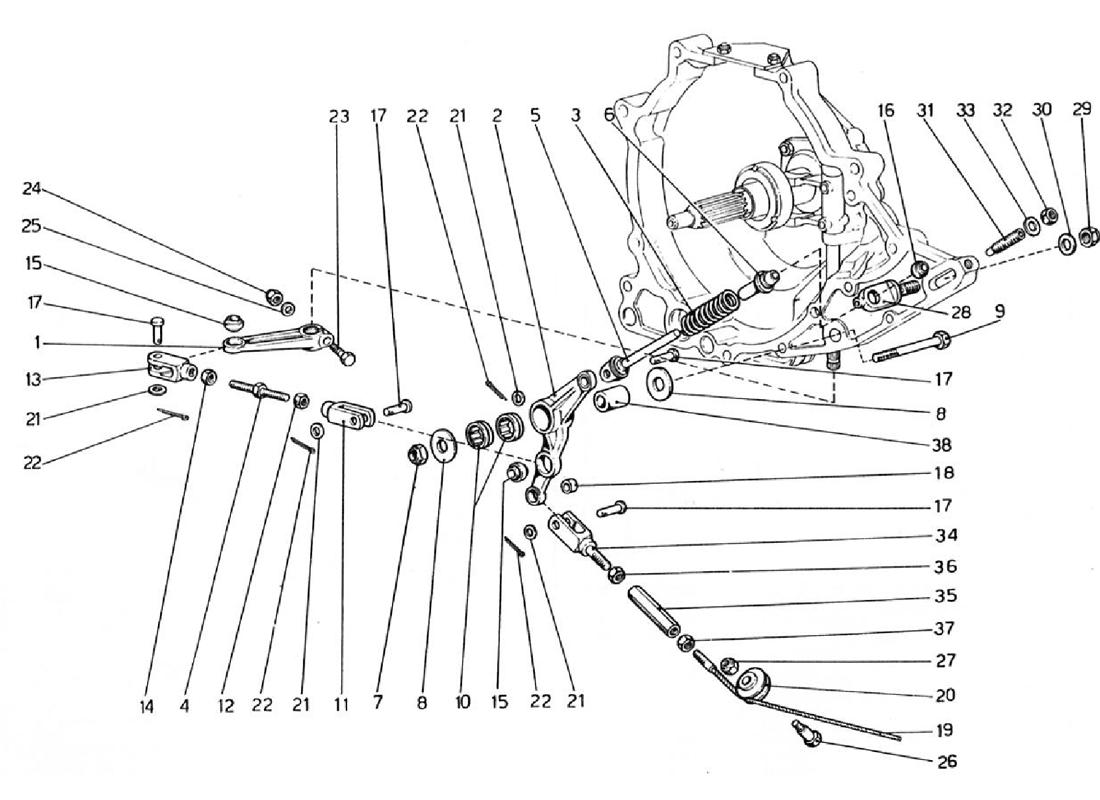 Schematic: Clutch Operating Control