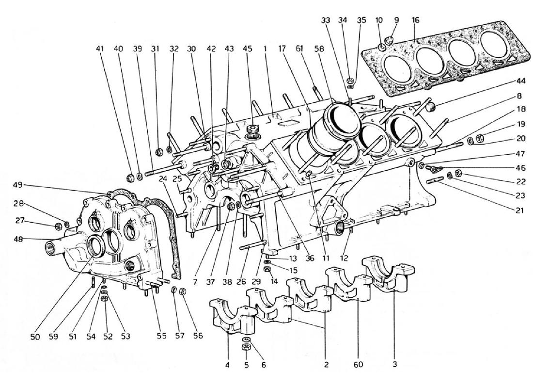 Schematic: Crankcase