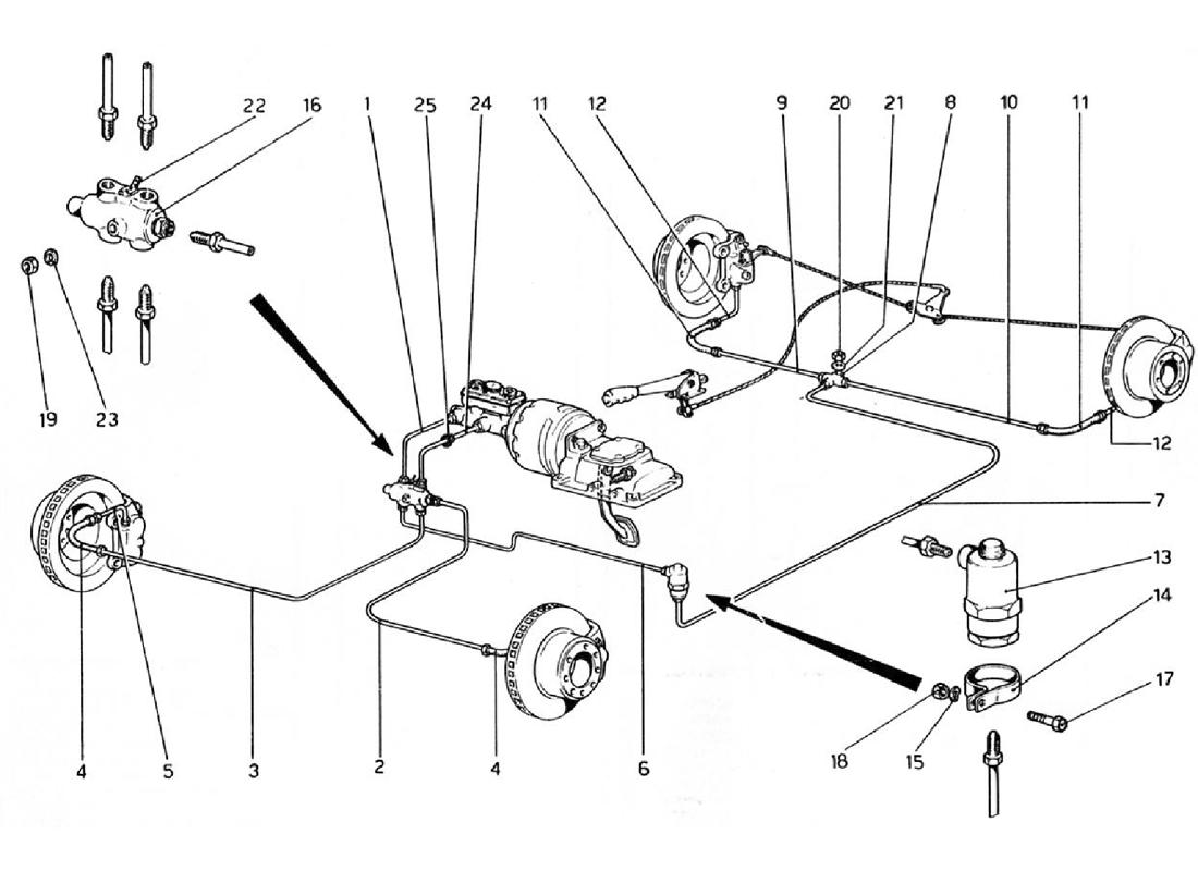 Schematic: Brake System