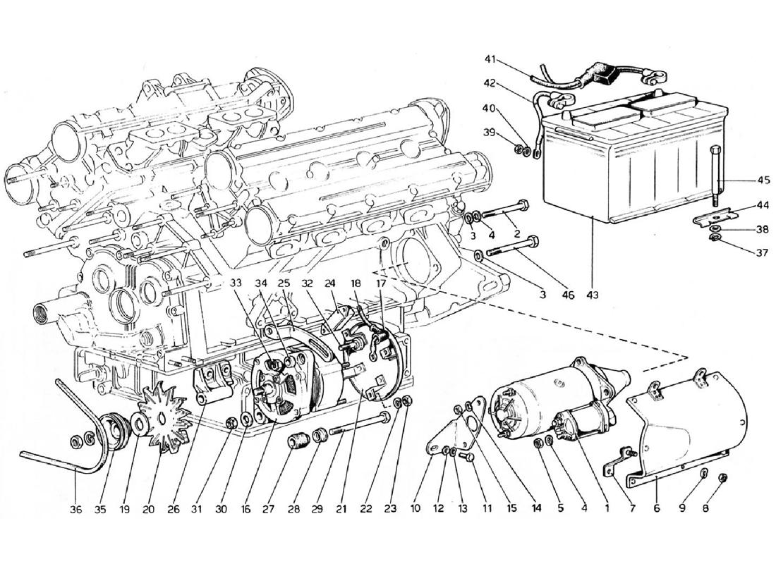 Schematic: Electric Generating System