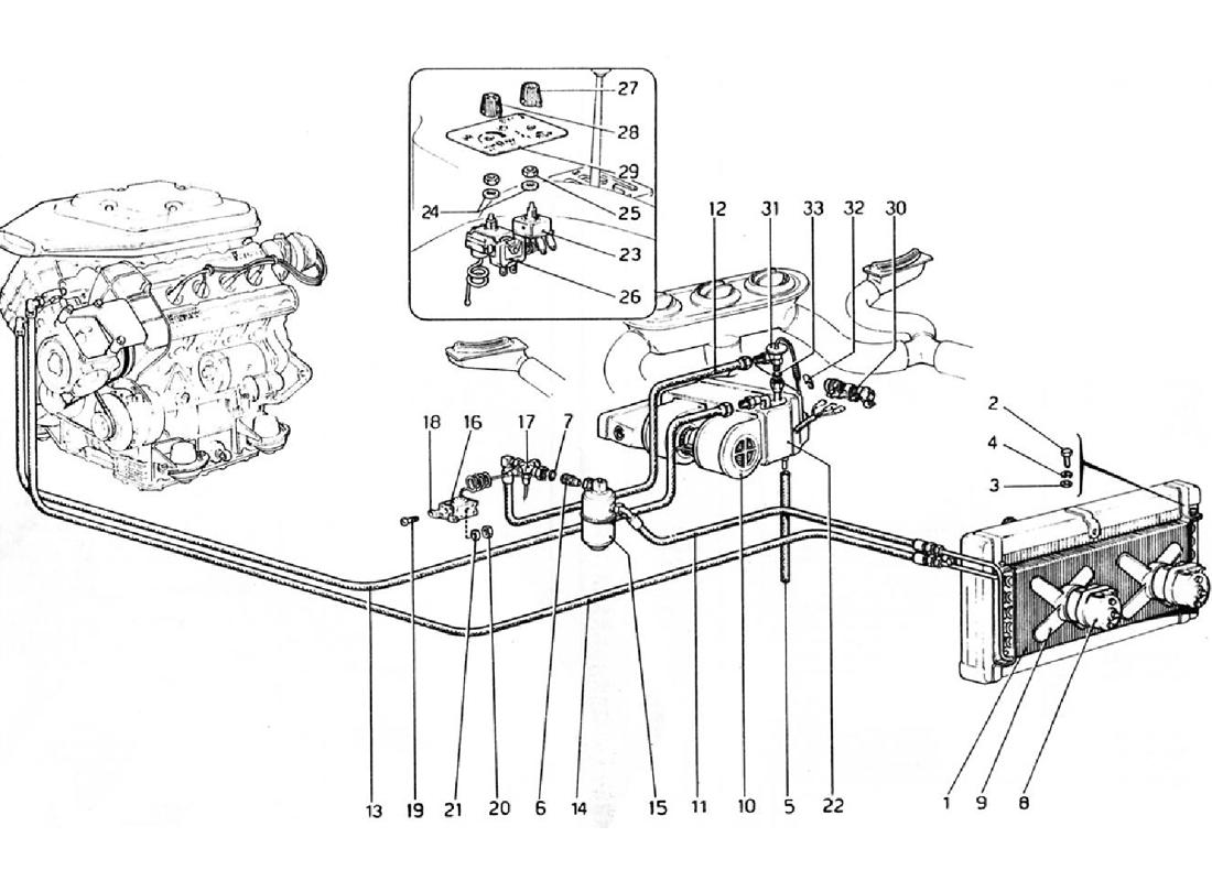 Schematic: Air Conditioning System