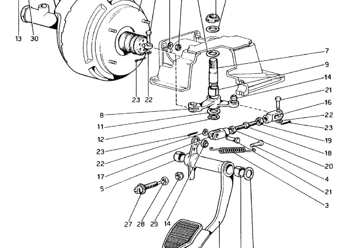 Schematic: Brake Hydraulic System (Variants For Rhd Versions)