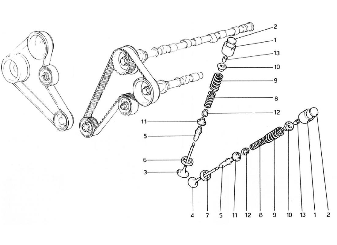 Schematic: Timing System - Tappets