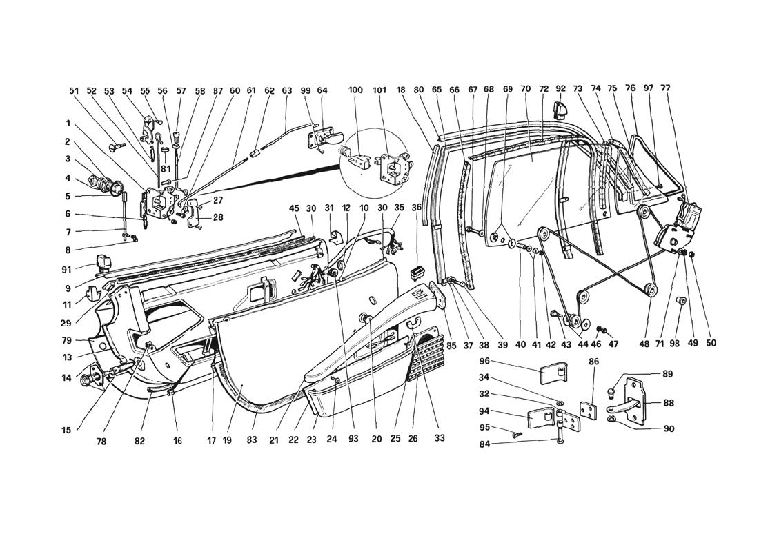 Schematic: Doors