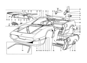 Body Shell - Outer Elements (Variants For Rhd - Aus Versions)