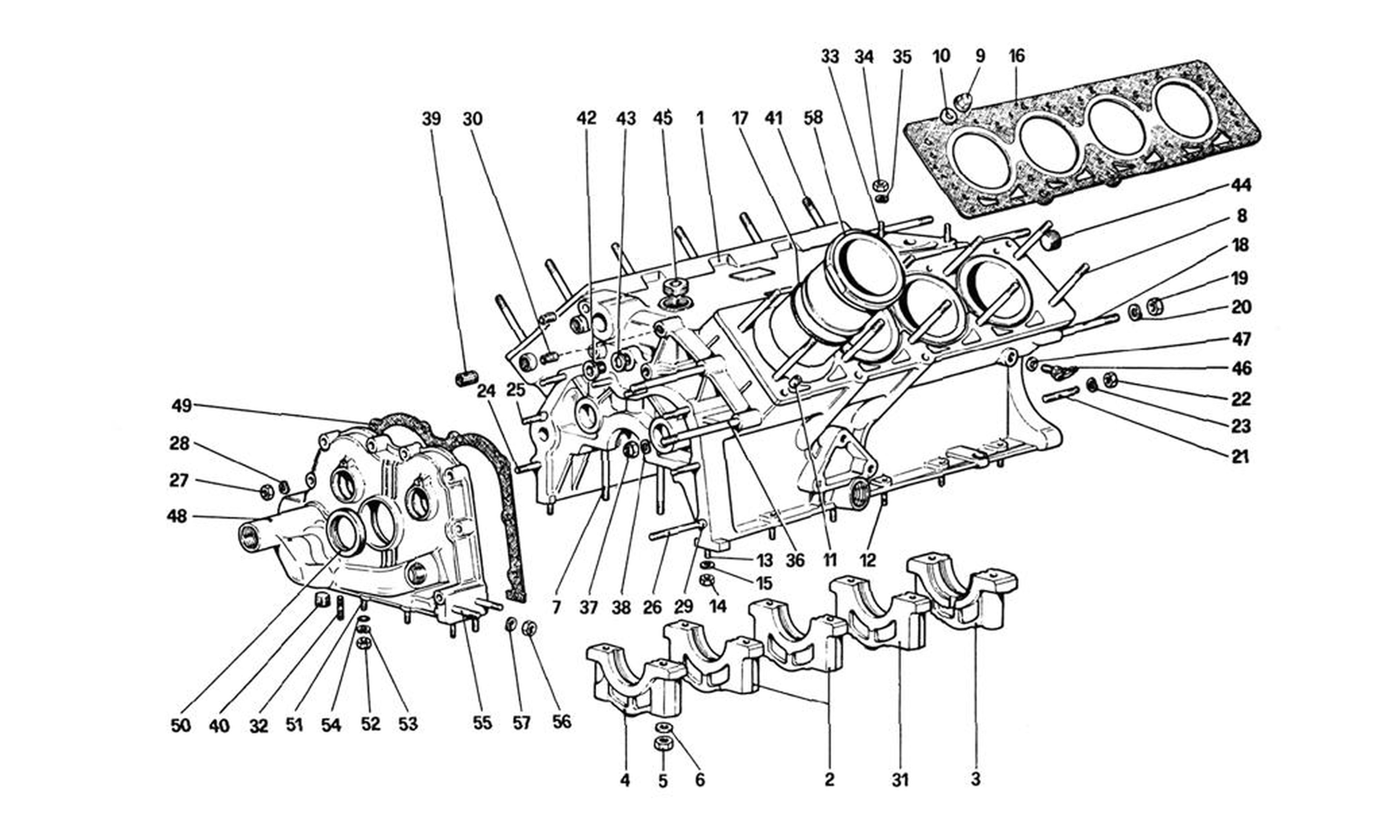 Schematic: Crankcase