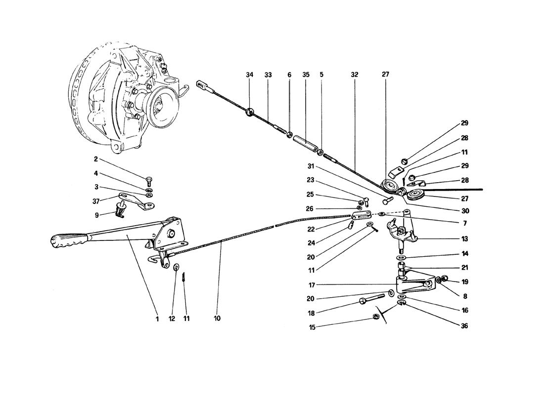 Schematic: Hand-Brake Control