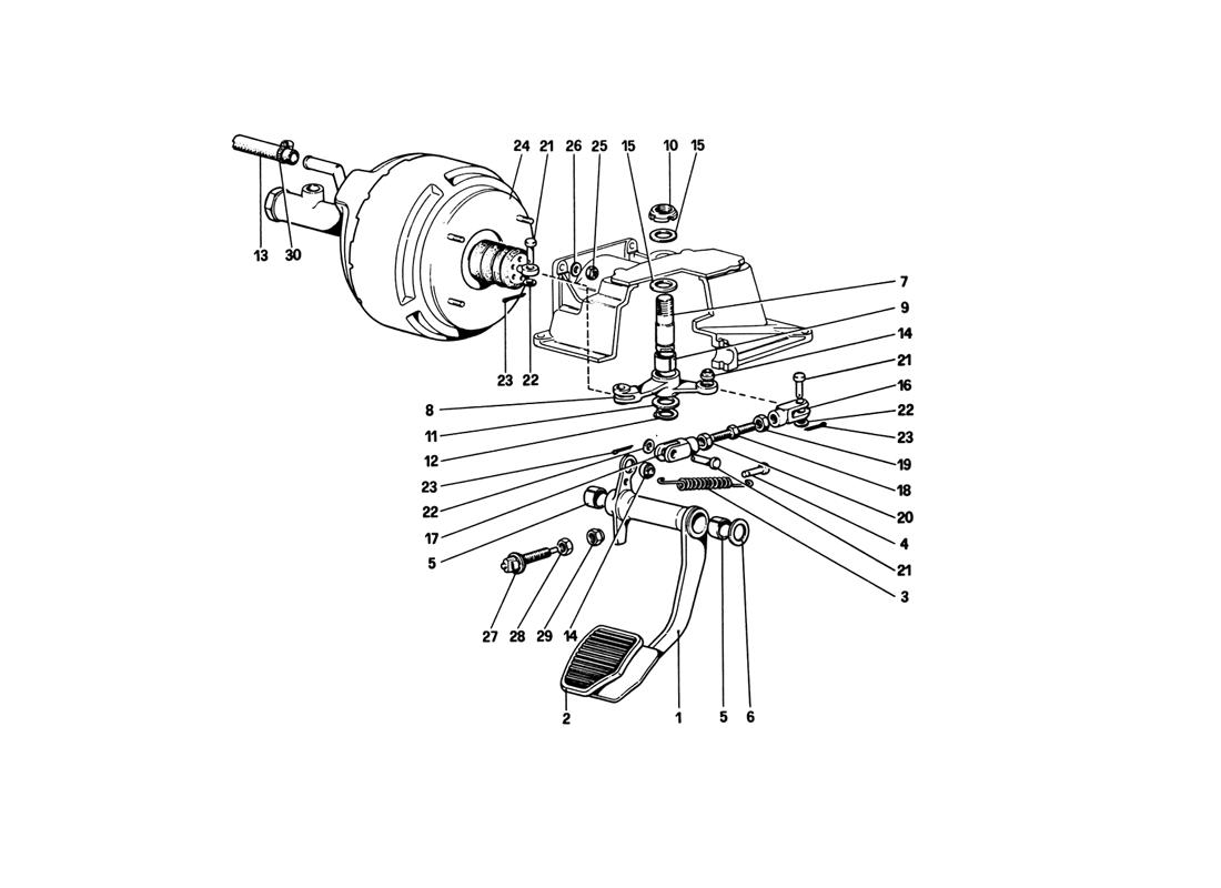 Schematic: Brake Hydraulic System (Variants For Rhd Versions)