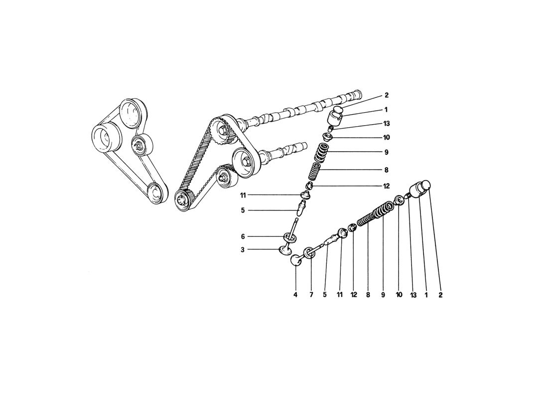 Schematic: Timing System - Tappets