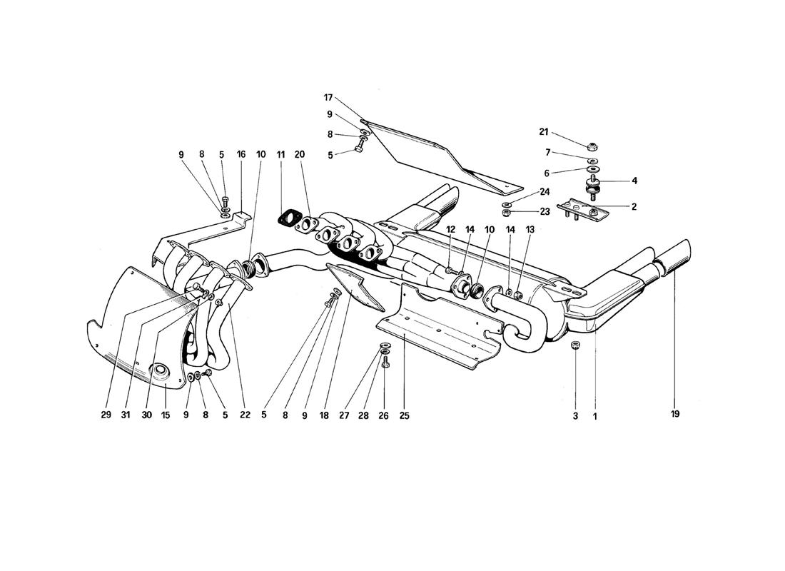 Schematic: Exhaust System