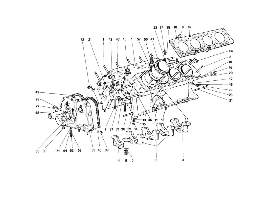 Schematic: Crankcase