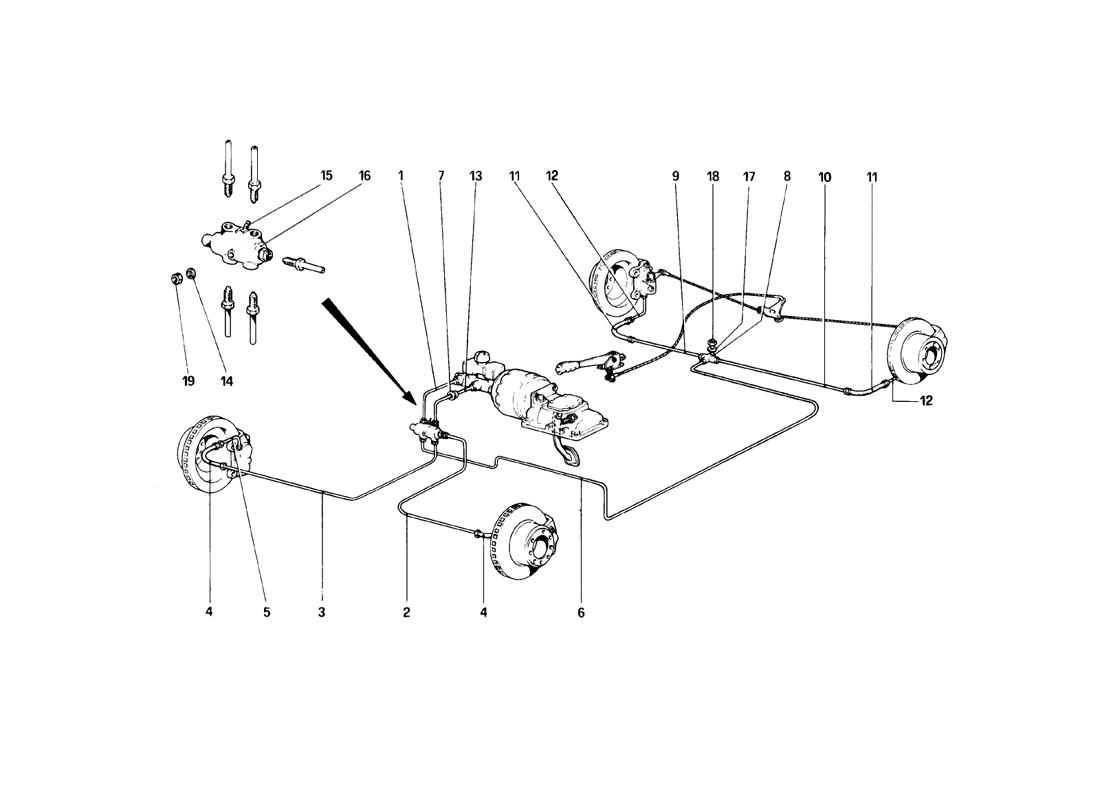 Schematic: Brake System