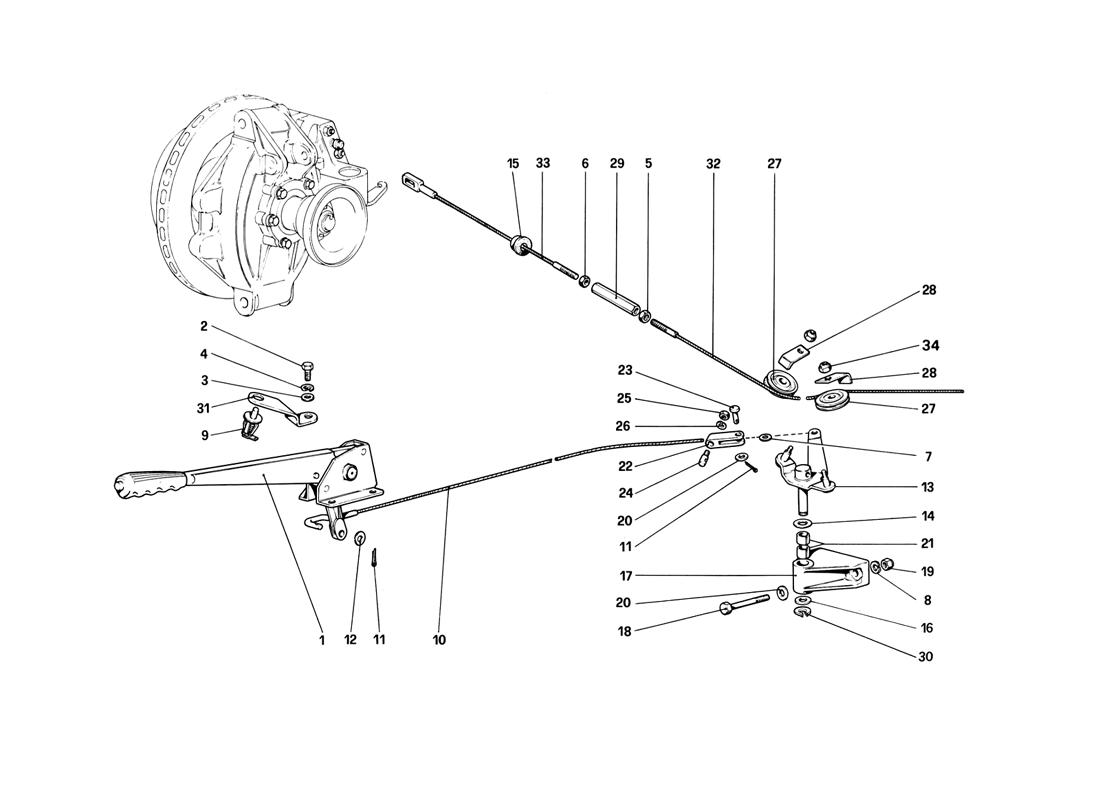 Schematic: Hand-Brake Control