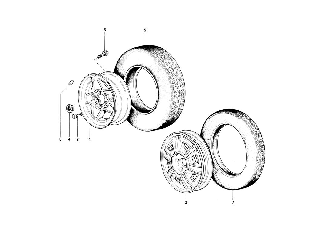 Schematic: Wheels