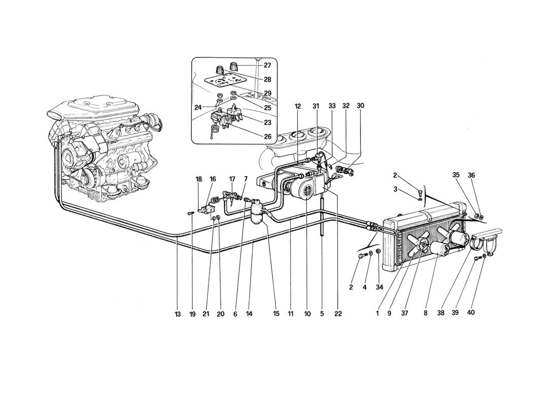 Schematic: Air Conditioning System