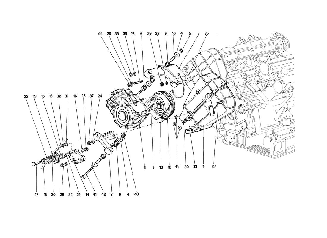 Schematic: Air Conditioning Compressor And Controls