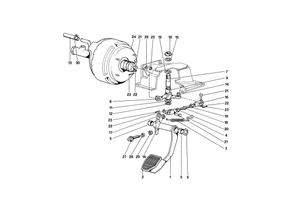 Brake Hydraulic System (Variants For Rhd Versions)