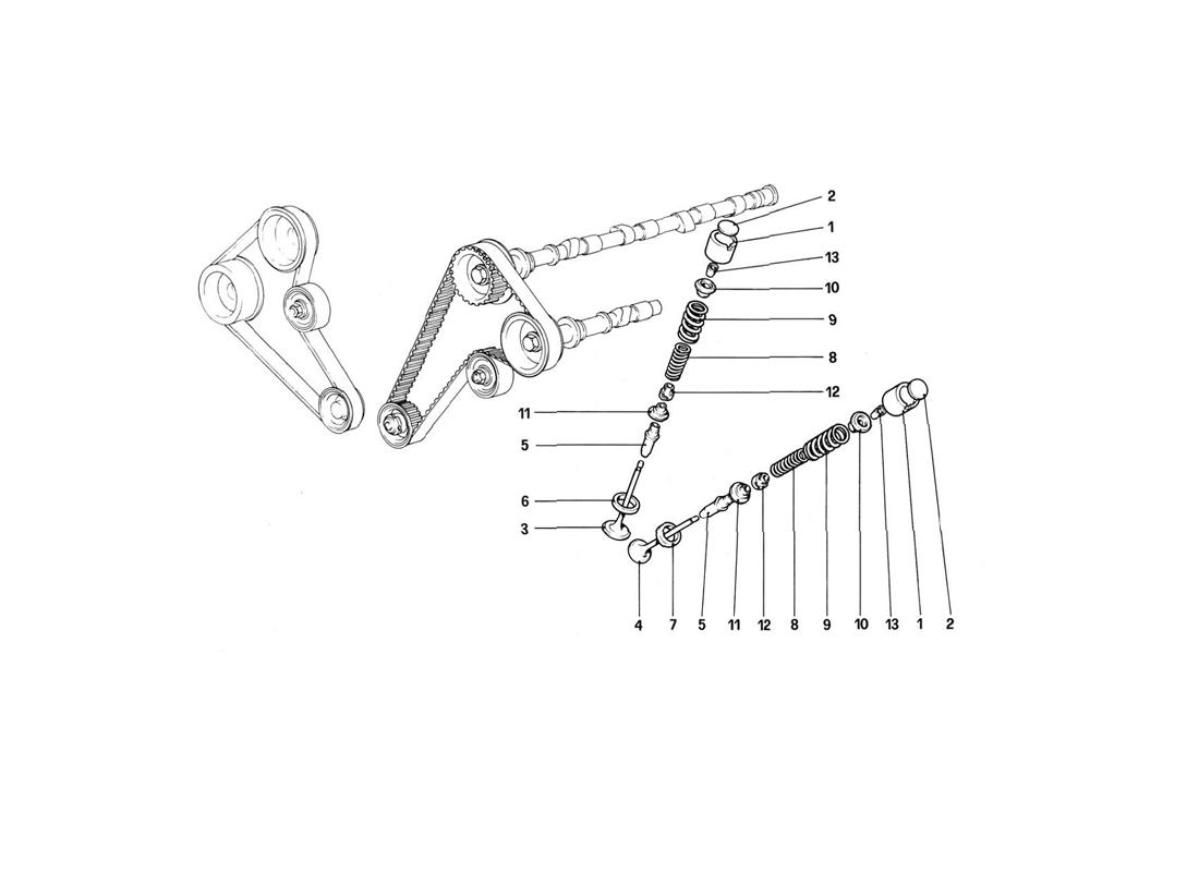 Schematic: Timing System - Tappets