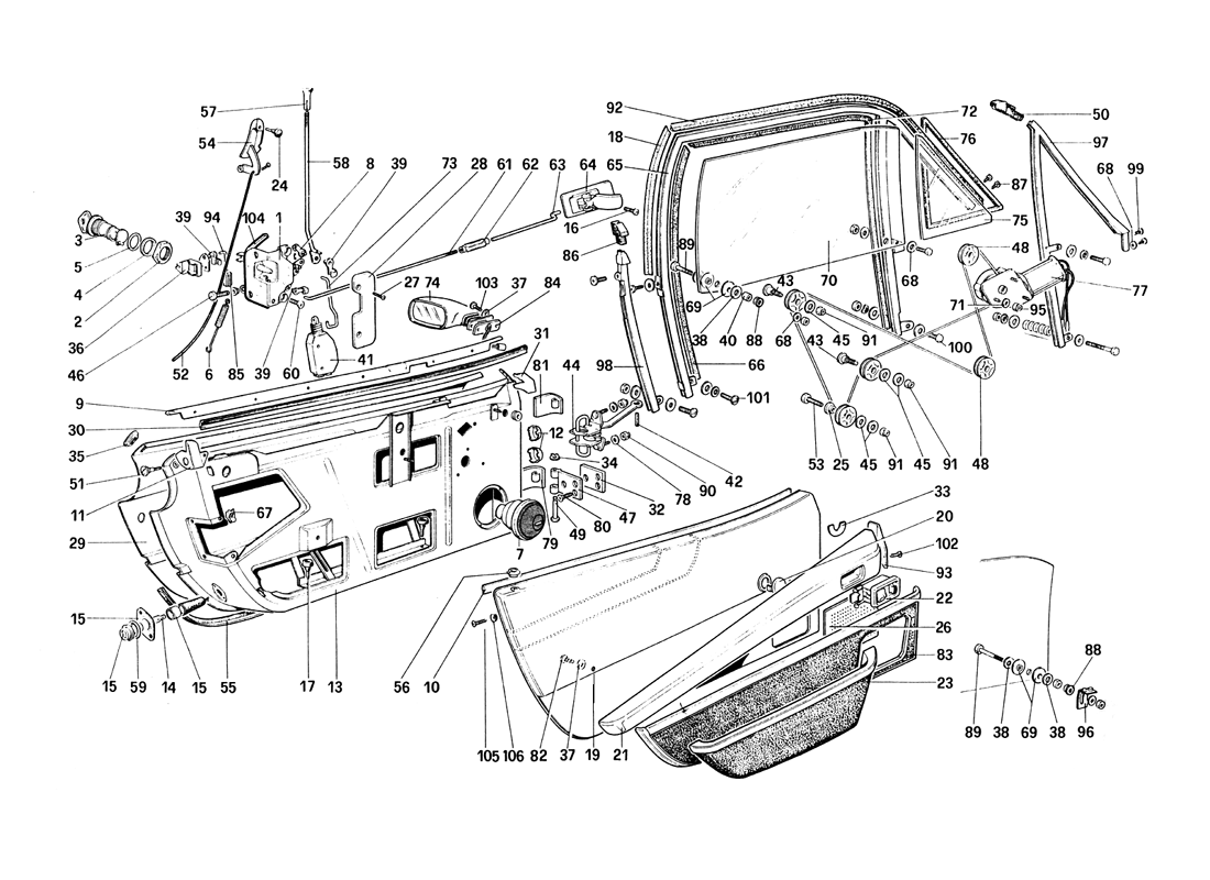 Schematic: Doors