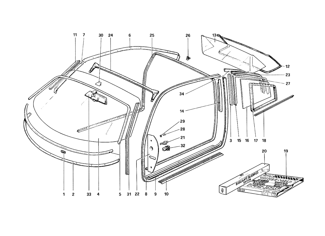 Schematic: Glasses