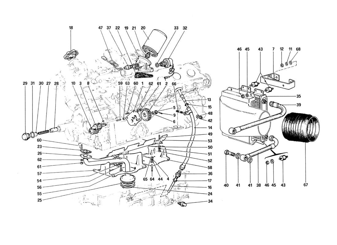 Schematic: Lubrication System